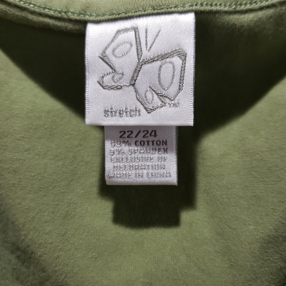 *SOLD* Stretch Charm Accent Scoop Neck Shirt - Picture 3 of 7